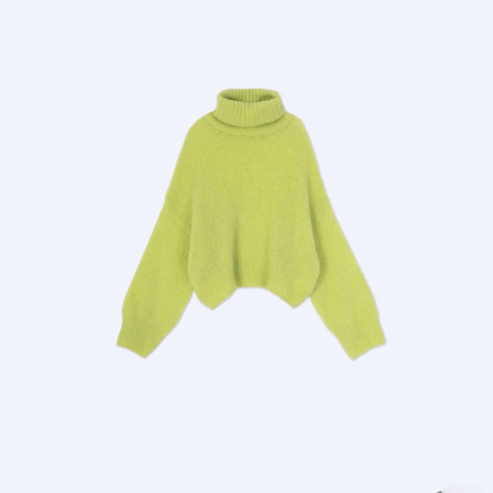 A4032 Mohair Turtleneck