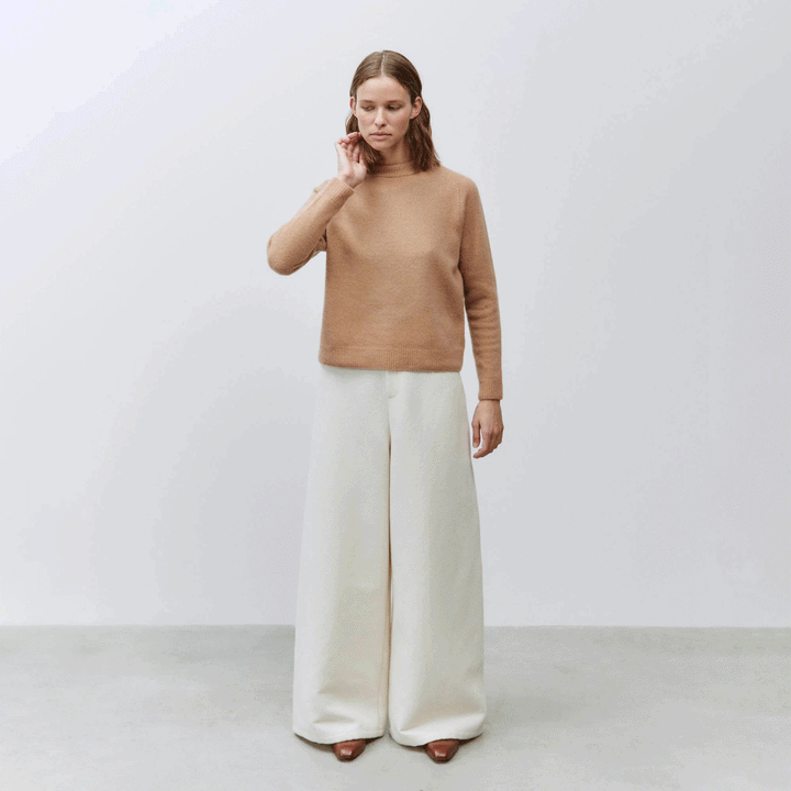 A4034 Cashmere Crewneck