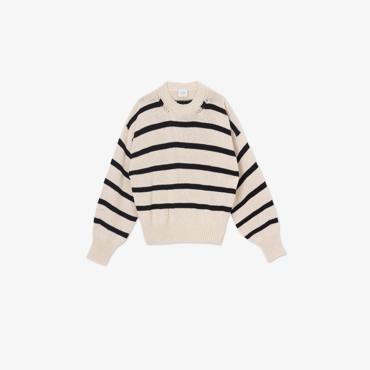 P5003 Striped Cotton Jumper