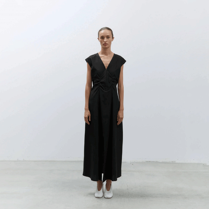 P5022 Cotton Poplin Dress