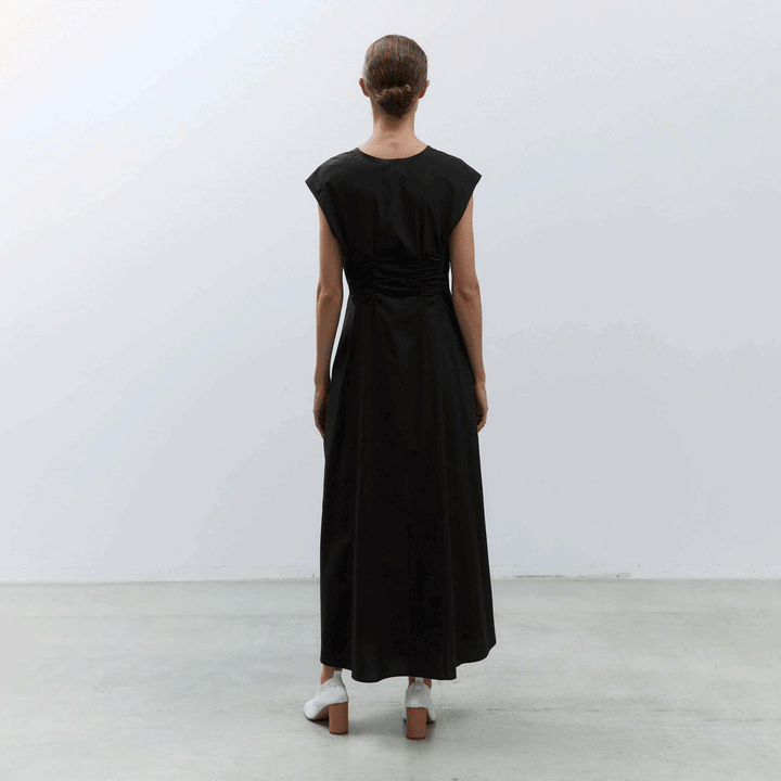 P5022 Cotton Poplin Dress