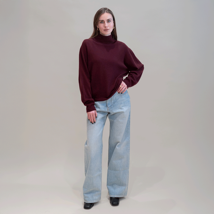 A4034 Cashmere Turtleneck