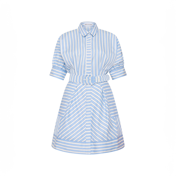 Ava Button Mini Dress