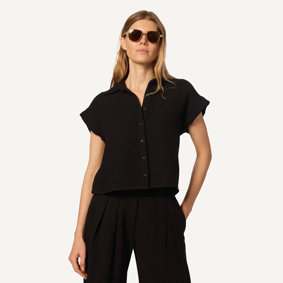 Caleb Gauze Top