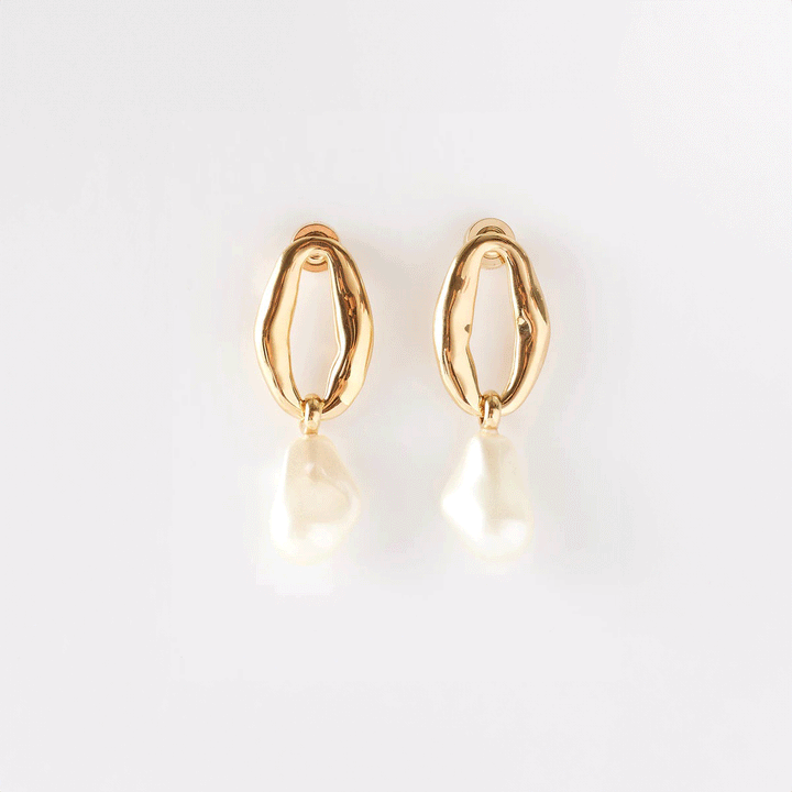Chain Pendant Earrings