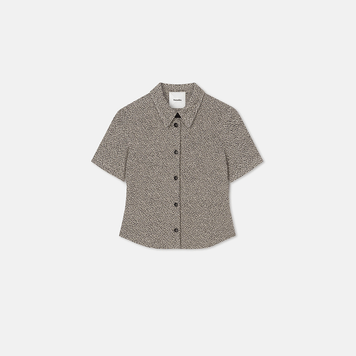 Clare Loopback Cotton Shirt
