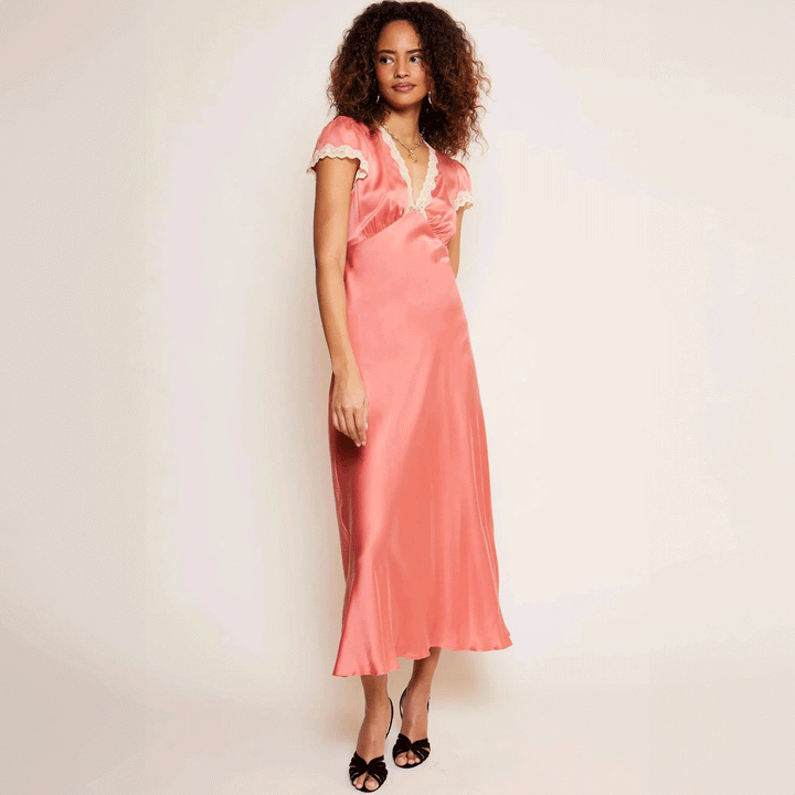 Clarice Silk Dress