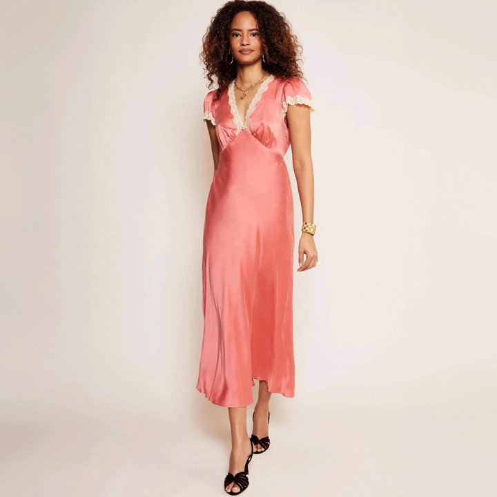 Clarice Silk Dress