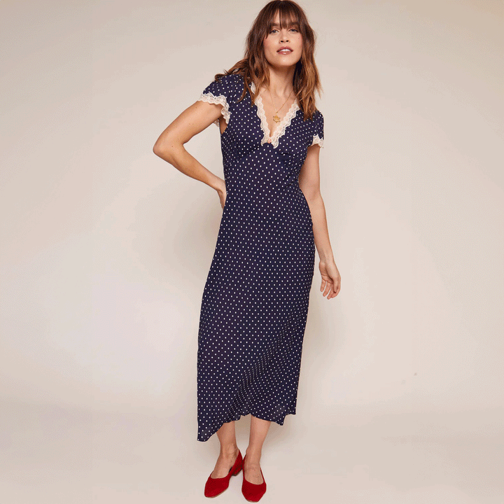 Clarice Silk Dress