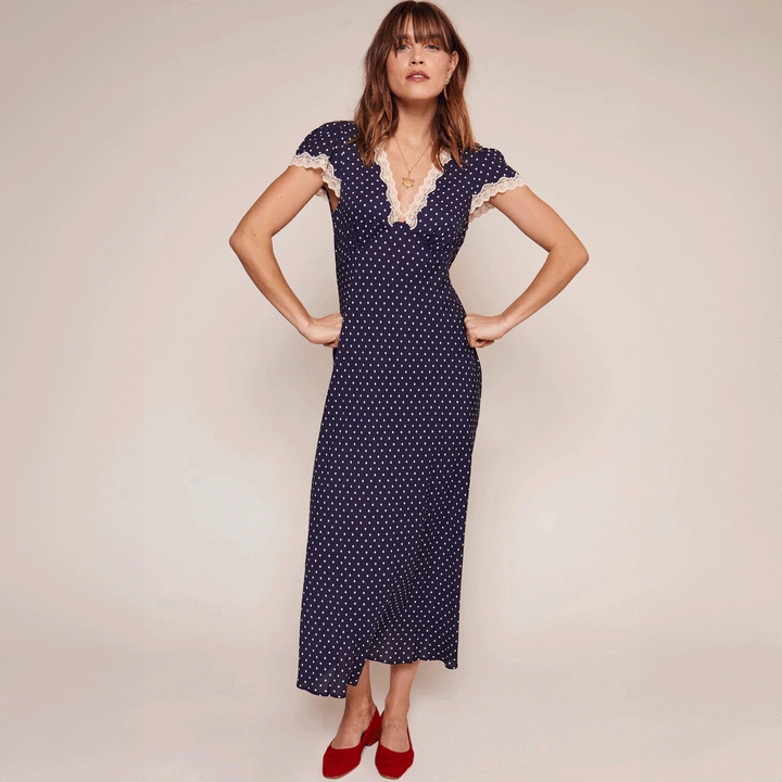 Clarice Silk Dress