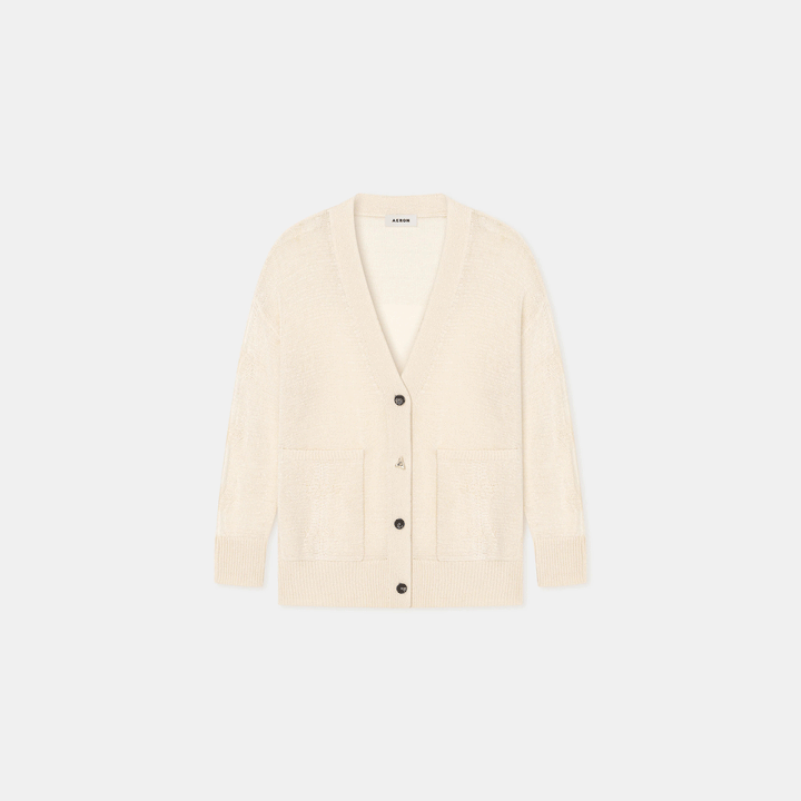 Evans Elongated Cable Knit Cardigan