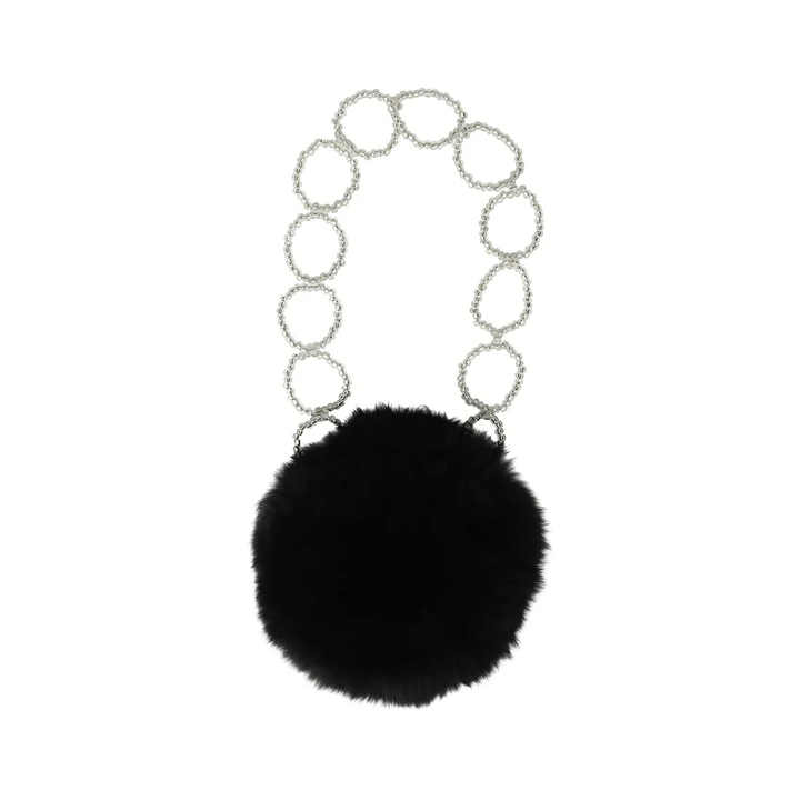 Circle Fur Bag