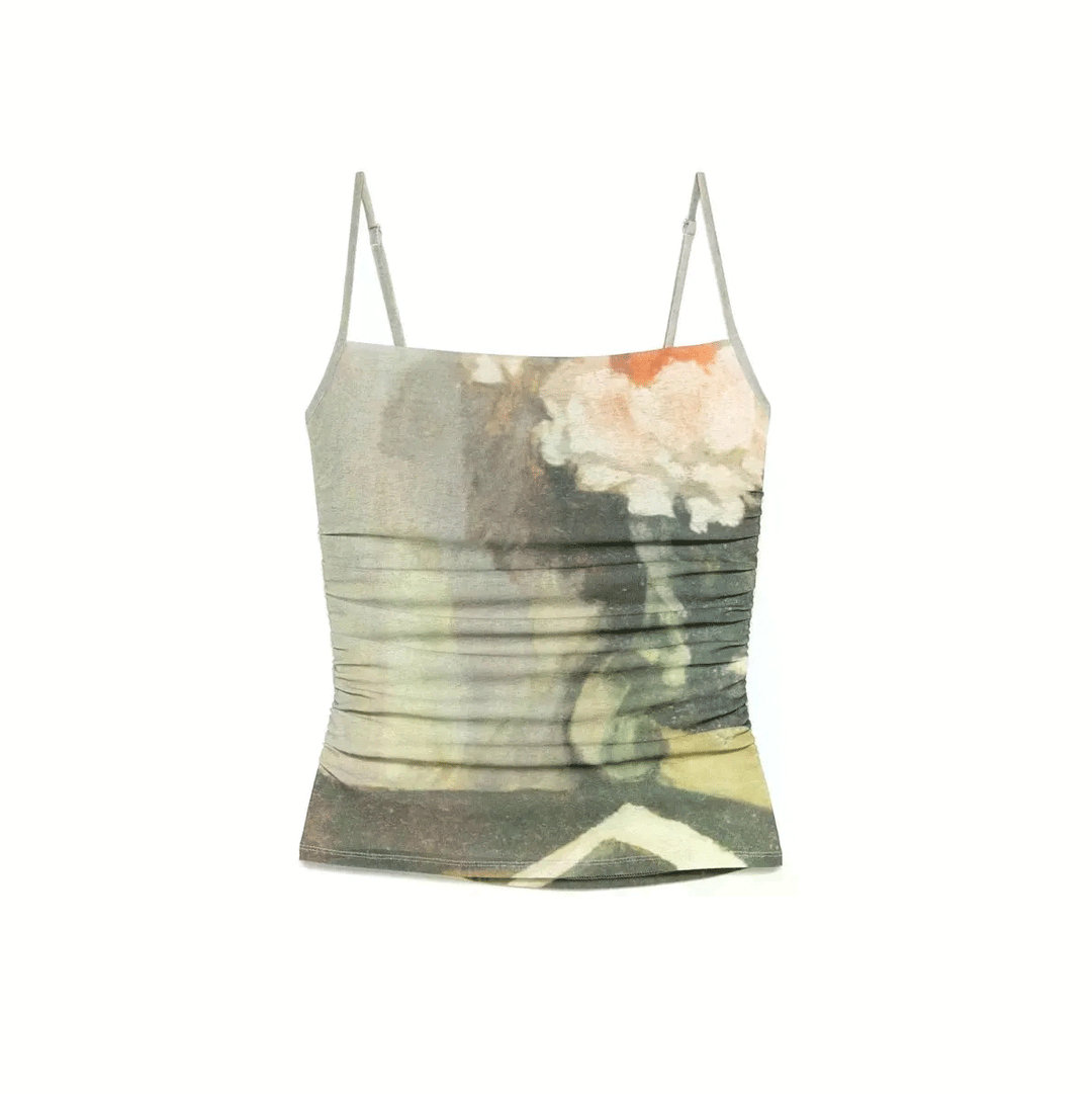 Jazlyn Mesh Jersey Top