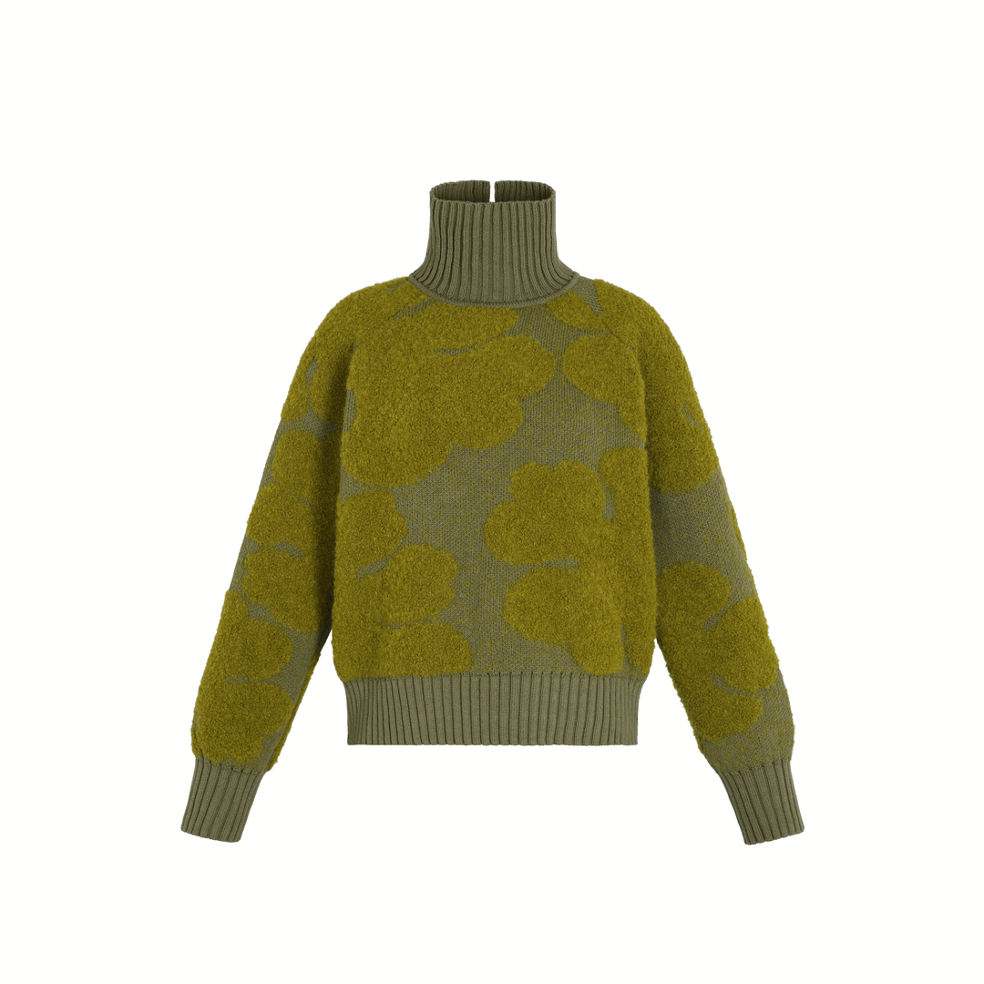 Leaf Turtleneck