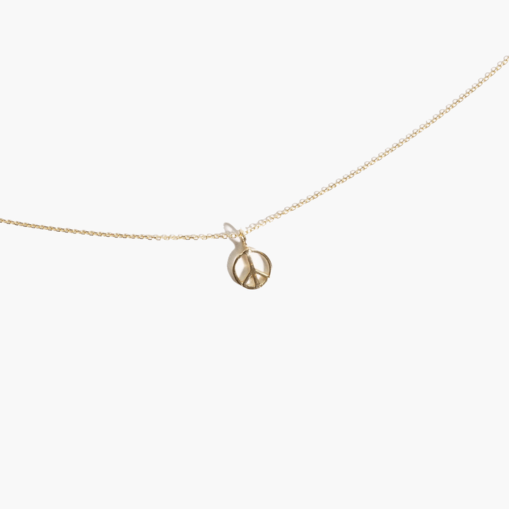 14K Peace Charm