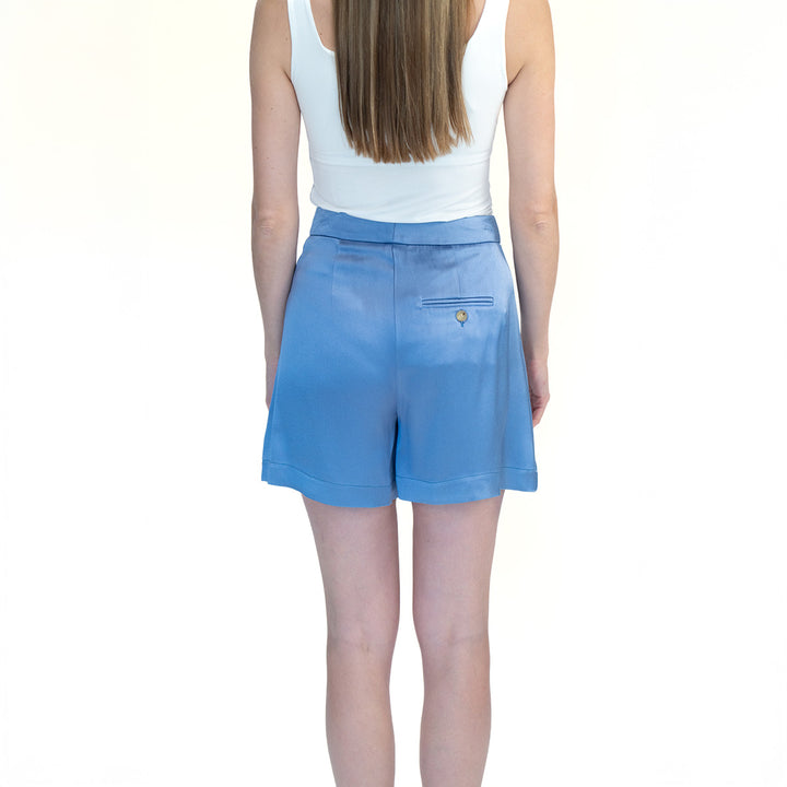 Satin Bermuda Shorts
