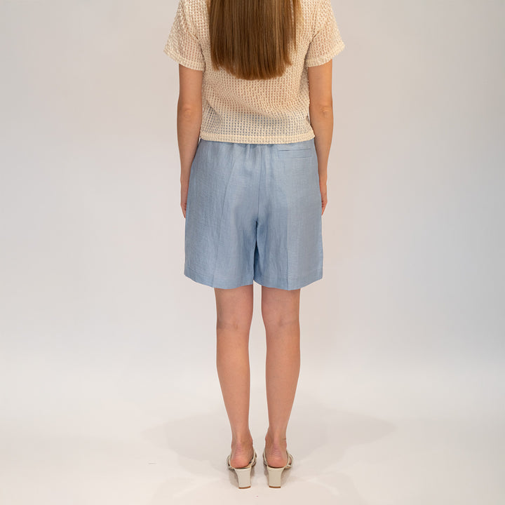 Linen Bermuda Shorts