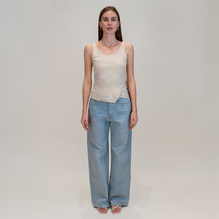 Lightweight Jersey Multi-Layered Tank