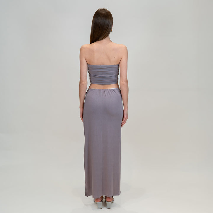 Collagen Strappy Maxi Skirt