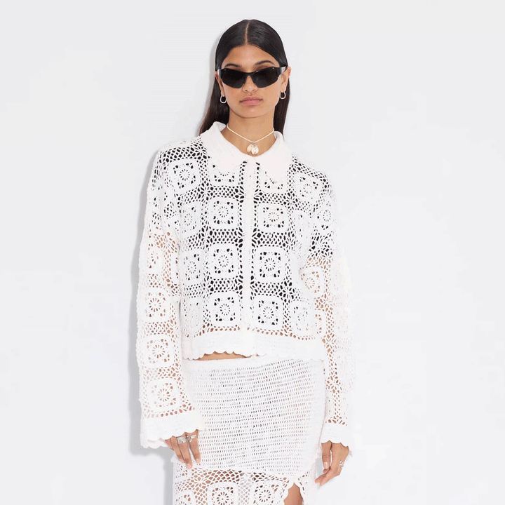 Rosie Crochet Cardigan