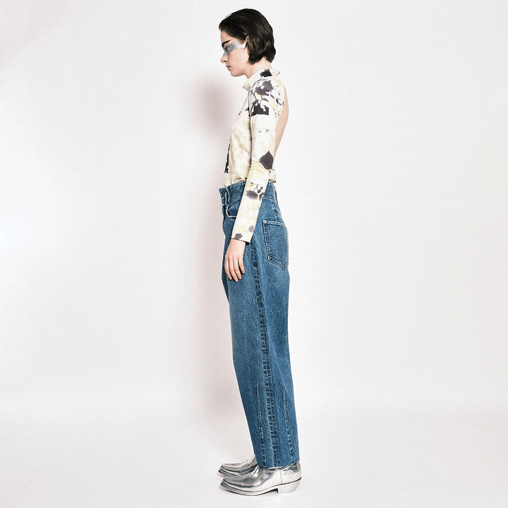 Tapered Jean Trousers