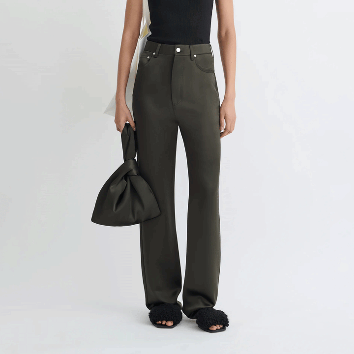Tita Slip Satin 5 Pocket Pant