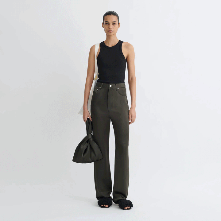 Tita Slip Satin 5 Pocket Pant