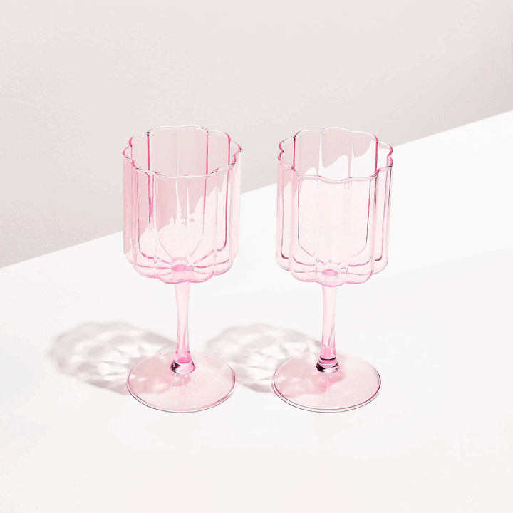 Wave Wine Glass