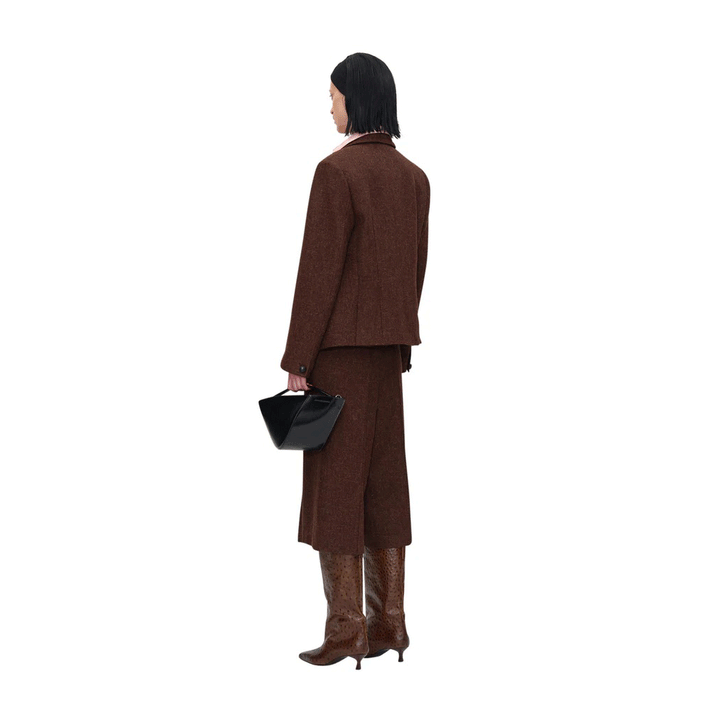 Wool Four-Button Jacket