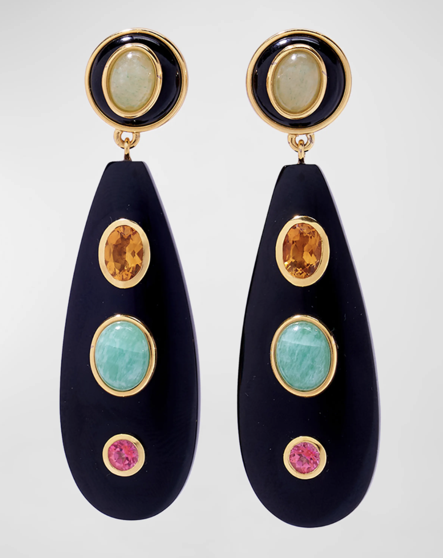 Palette Column Earrings