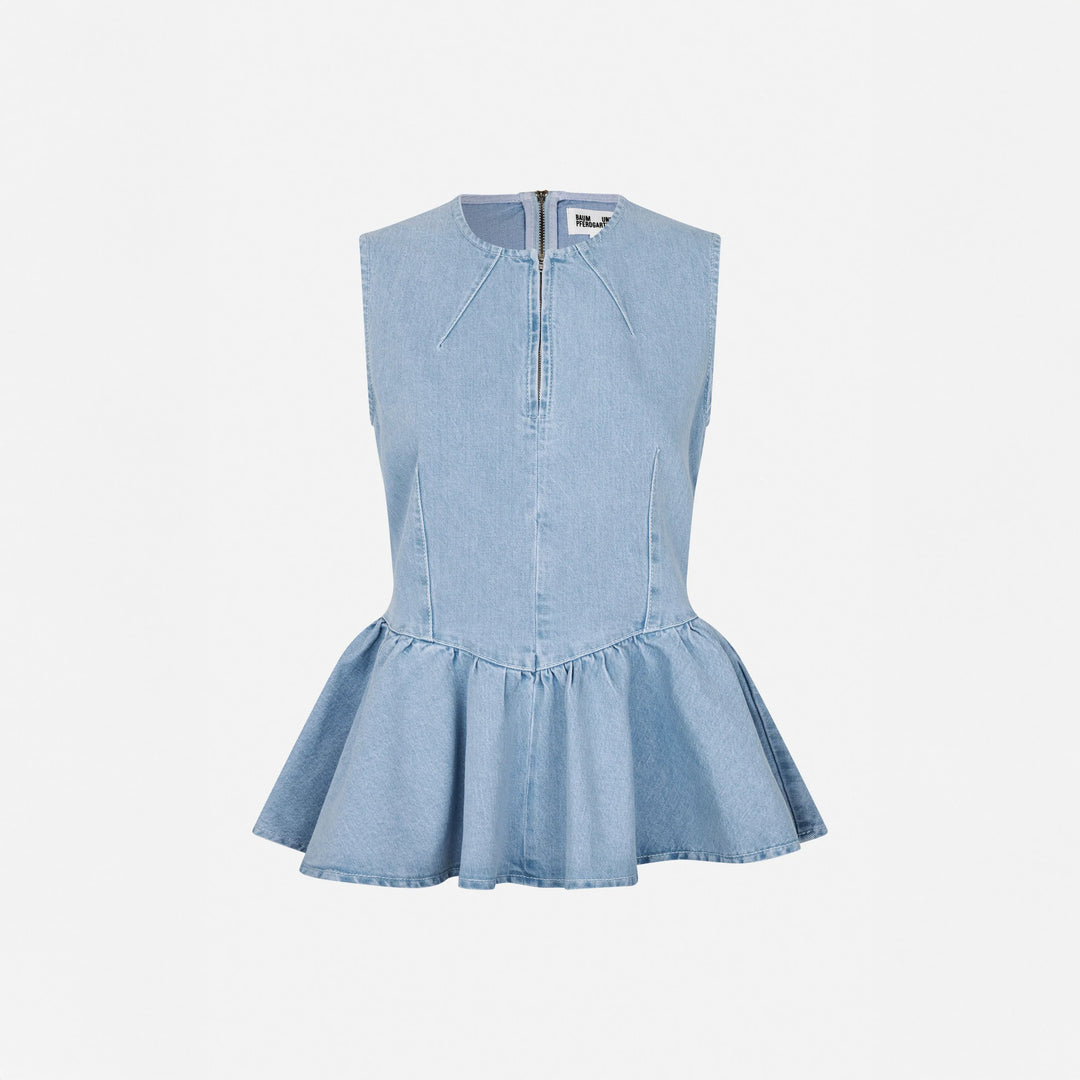 Merja Denim Top