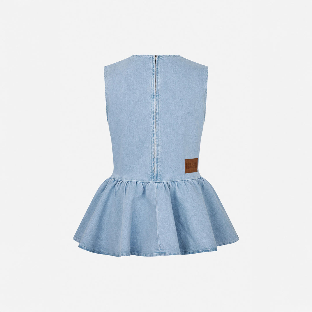 Merja Denim Top