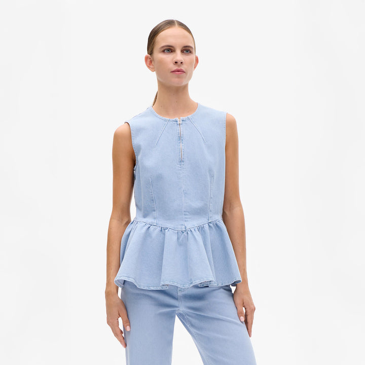 Merja Denim Top