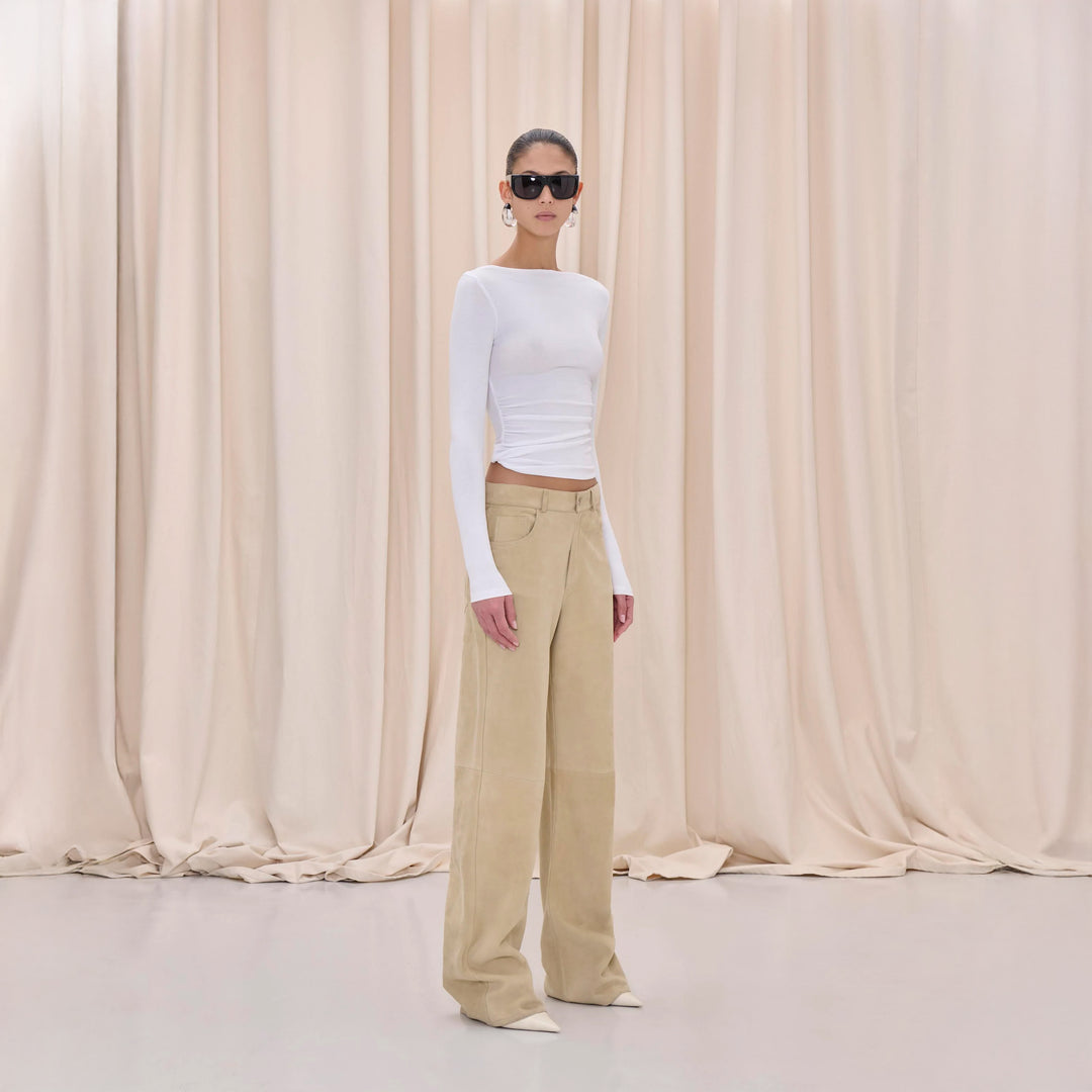 Korea Suede Pants