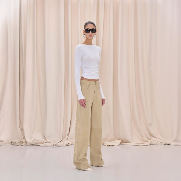 Korea Suede Pants