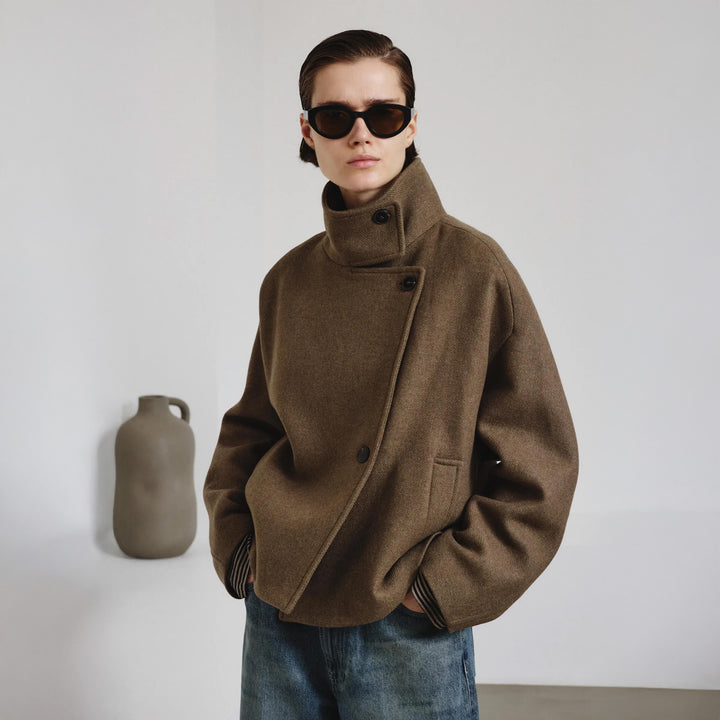 Felted Wool Pea Coat