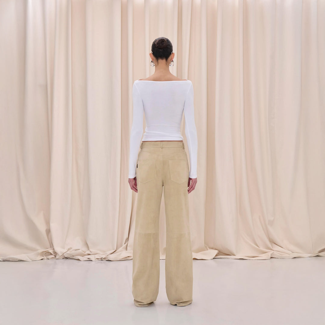 Korea Suede Pants