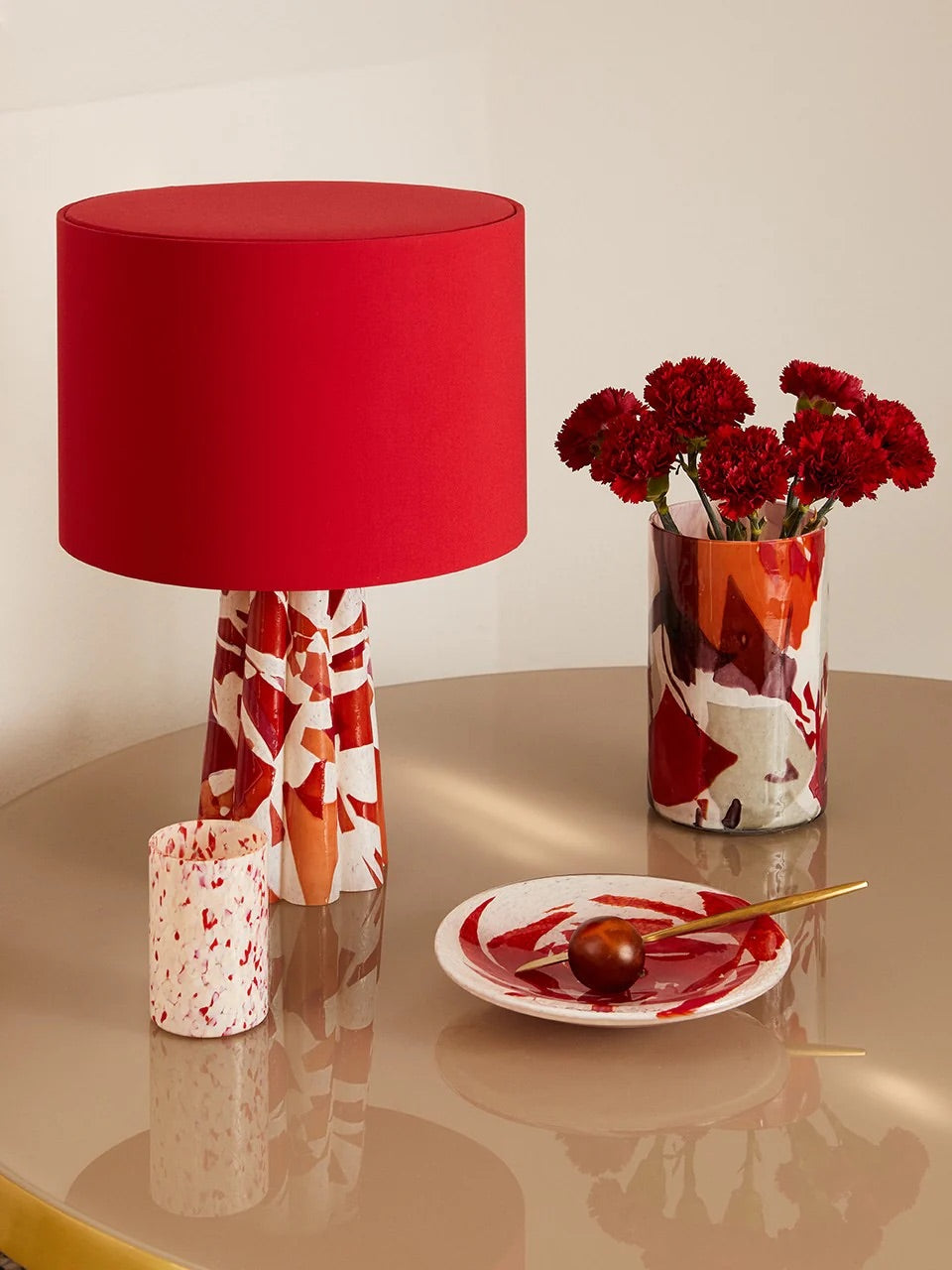Nougat Tall Vase