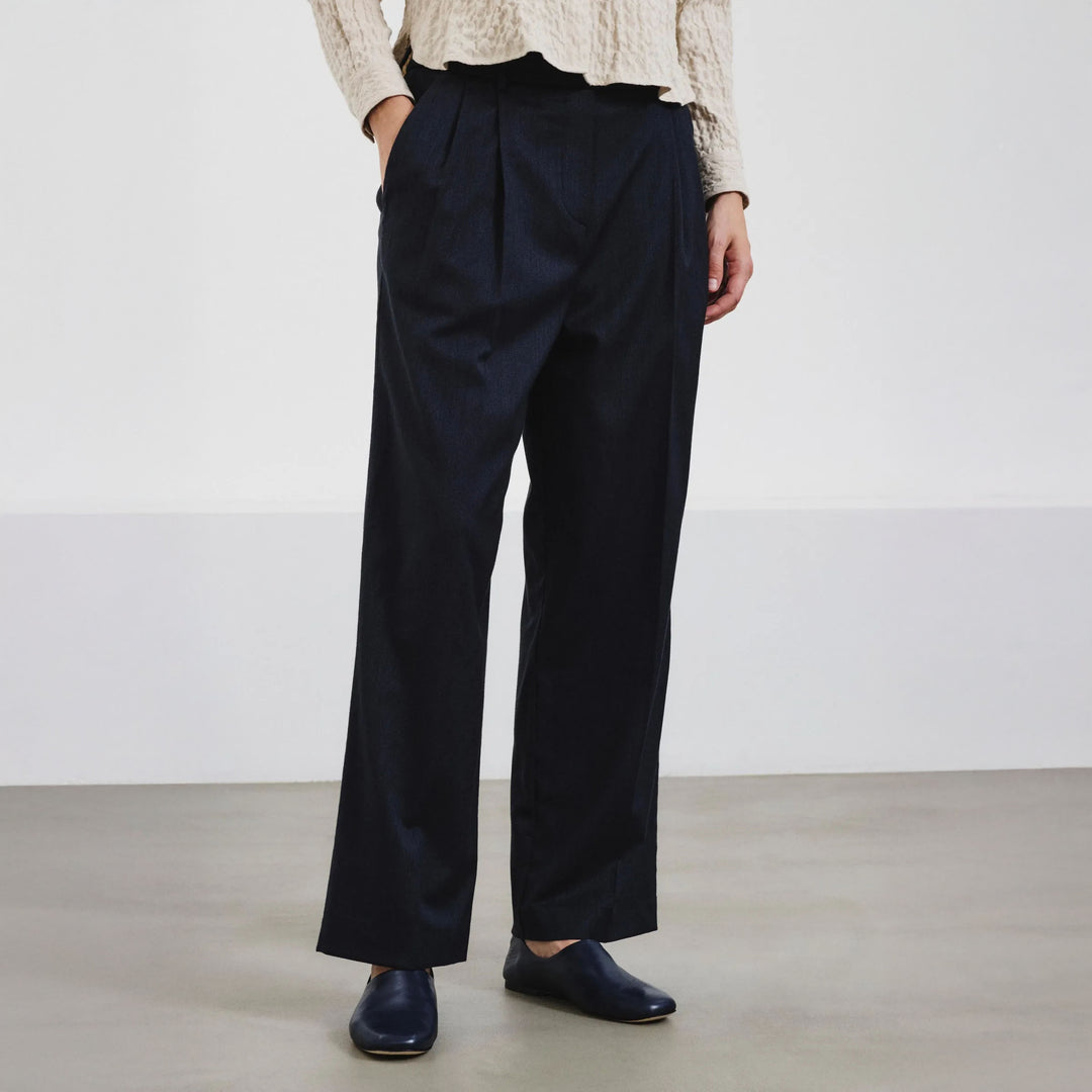 Wool Blend Trousers