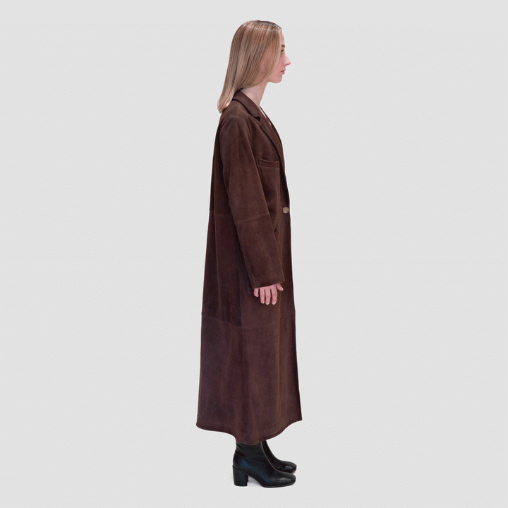 A4008 Suede Duster