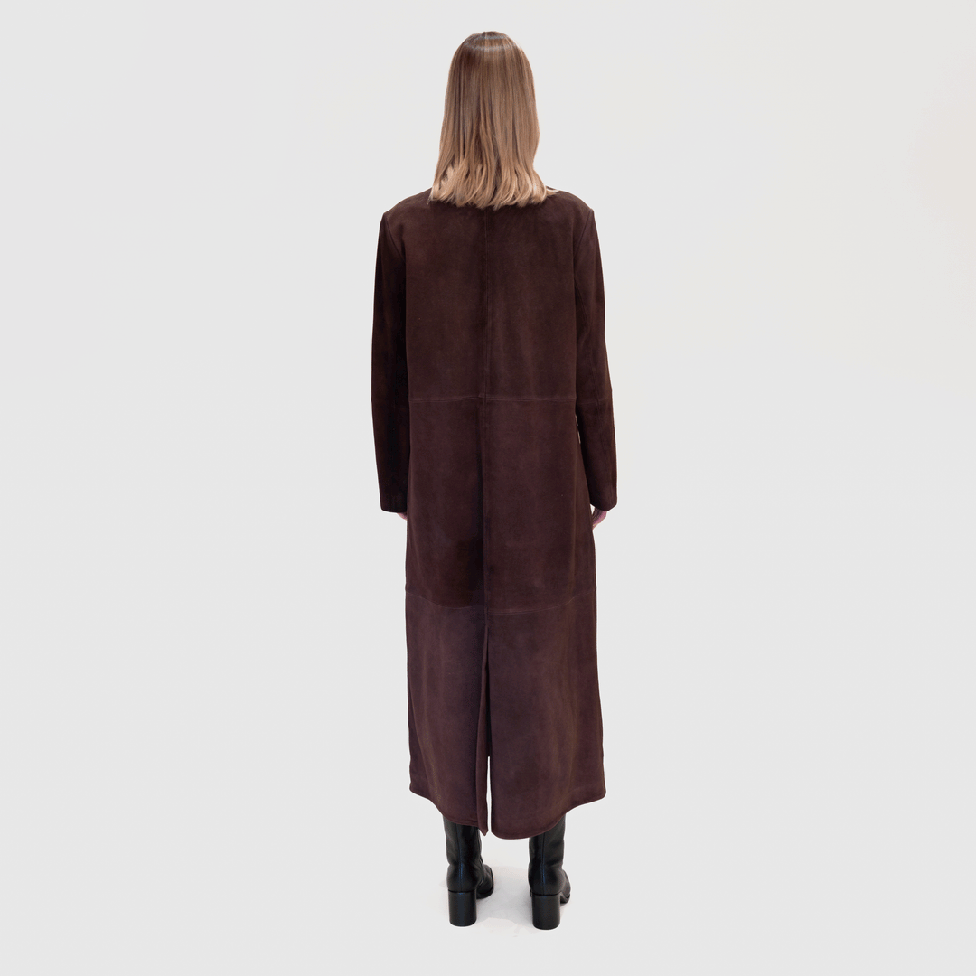 A4008 Suede Duster