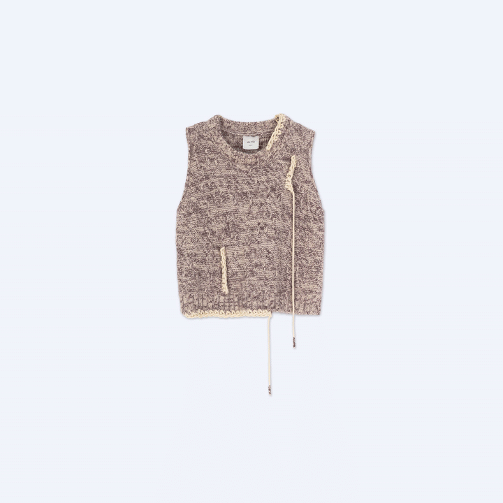 A4028 Angora Wool Vest