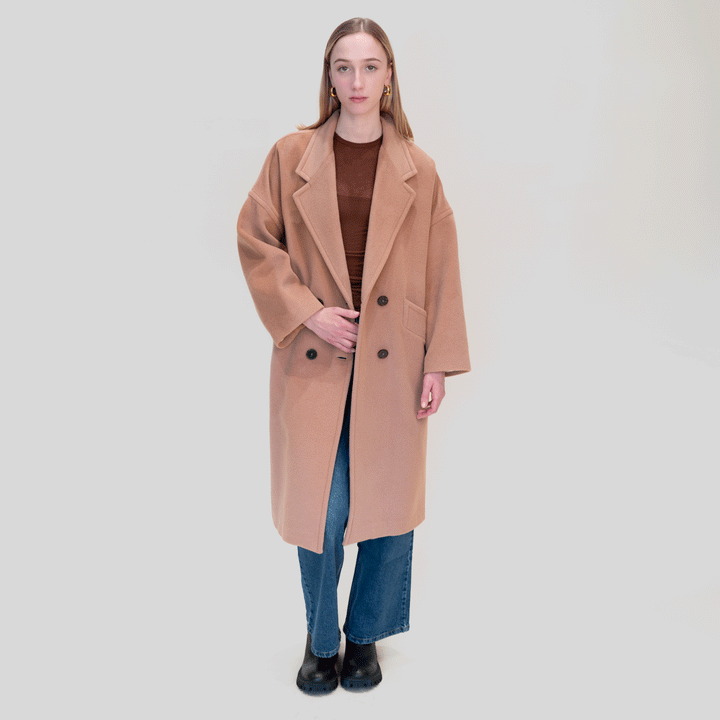 A4230 Alpaca Wool Trench