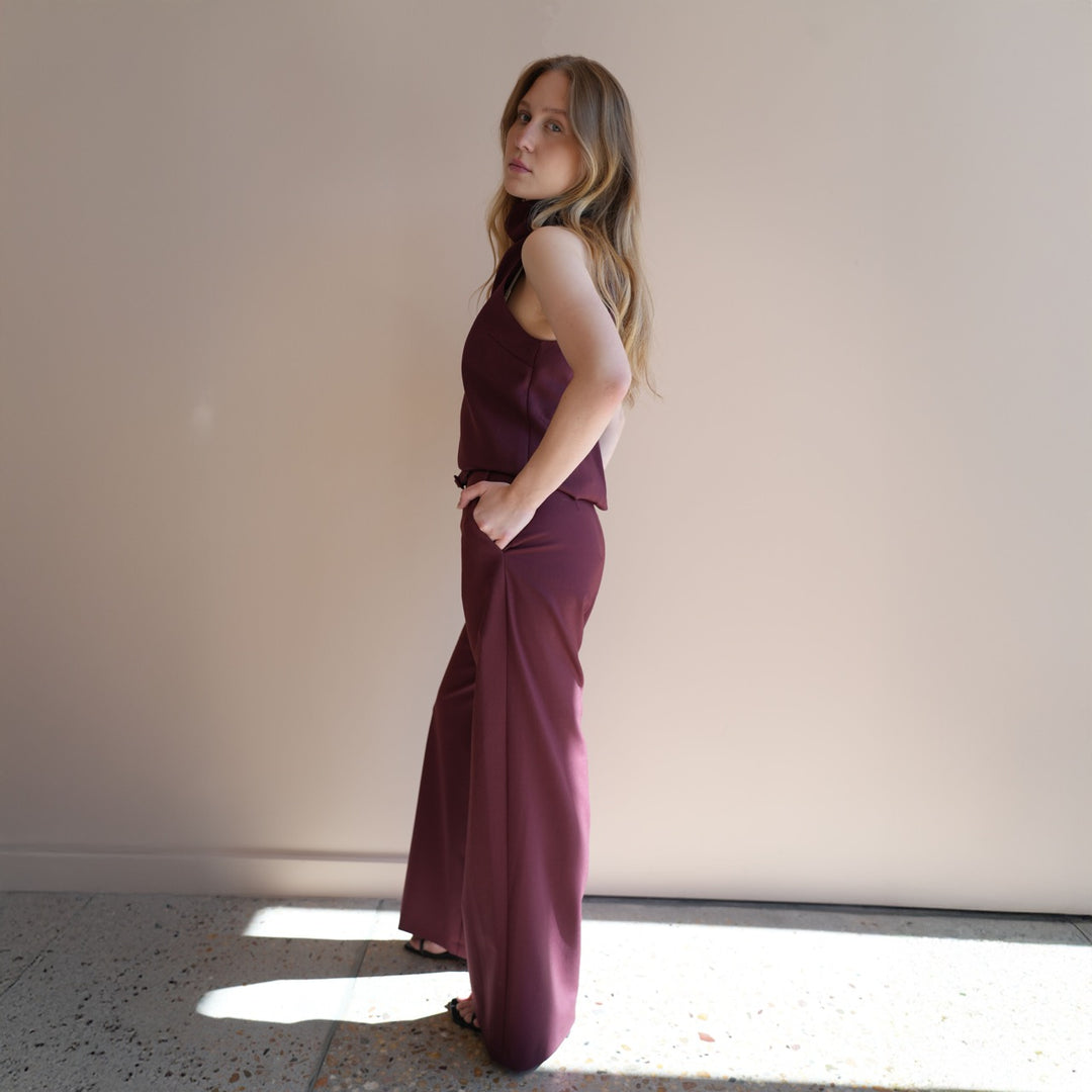 A6212 Belted Trousers