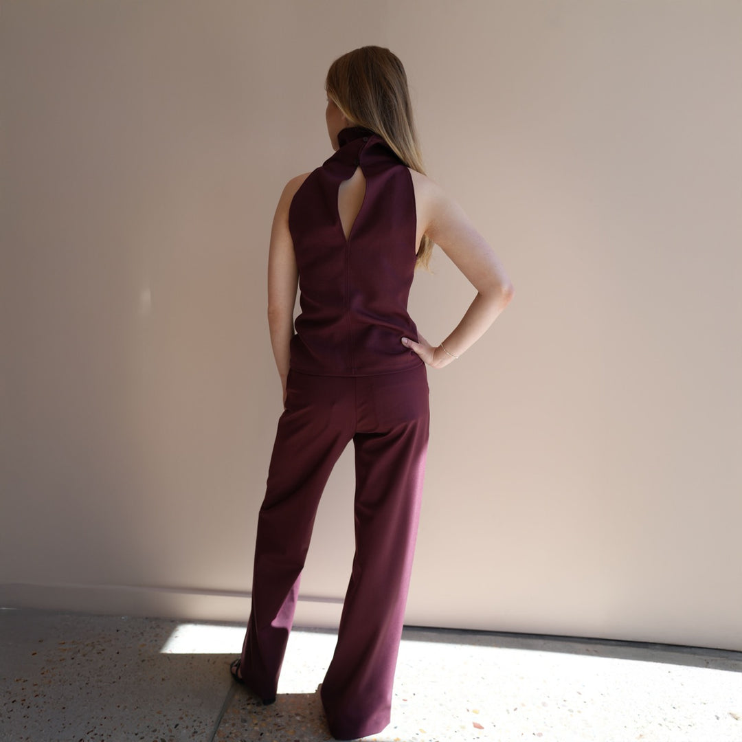 A6212 Belted Trousers