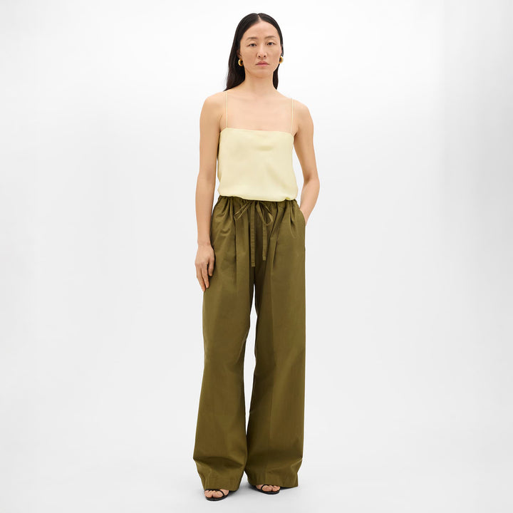 Poplin Drawcord Pant