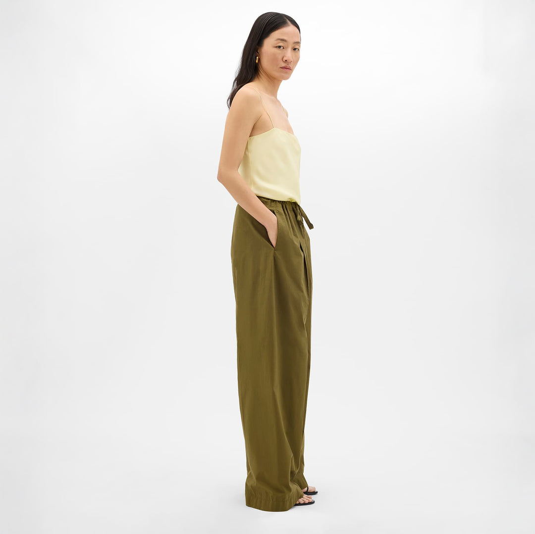 Poplin Drawcord Pant