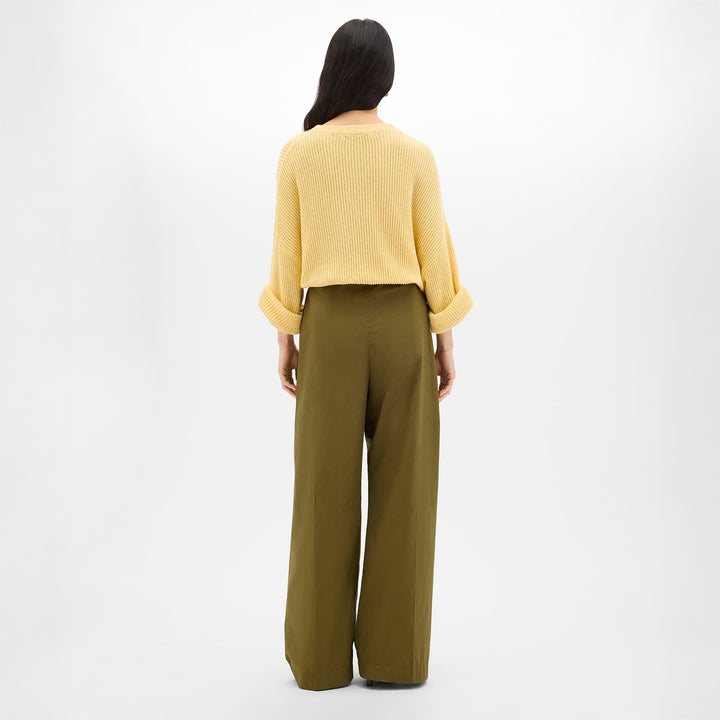 Draped Crew Knit