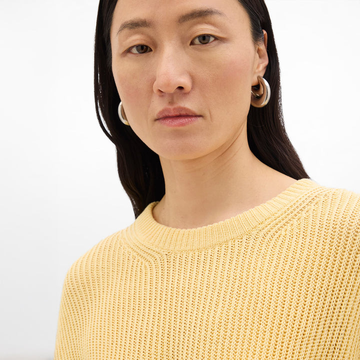 Draped Crew Knit