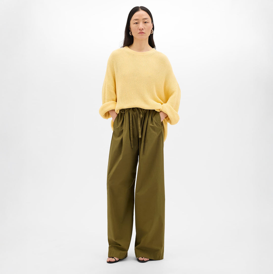 Draped Crew Knit
